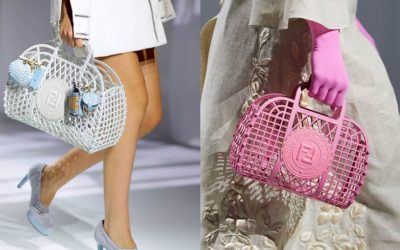 The new recycled PVC bag by Fendi